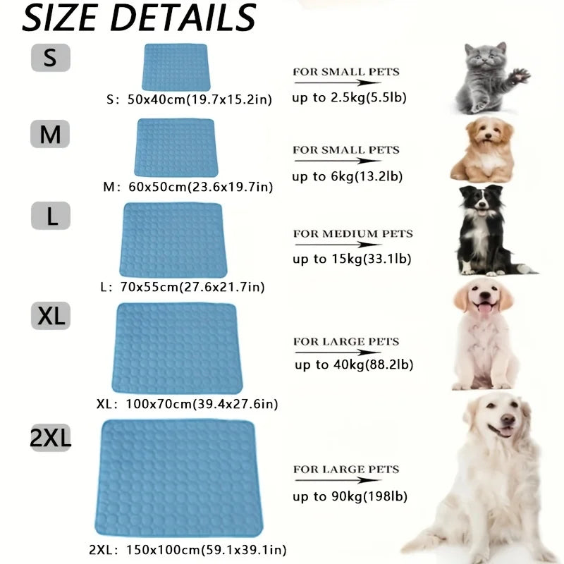 Cooling Mat for Dogs and Cats Summer
