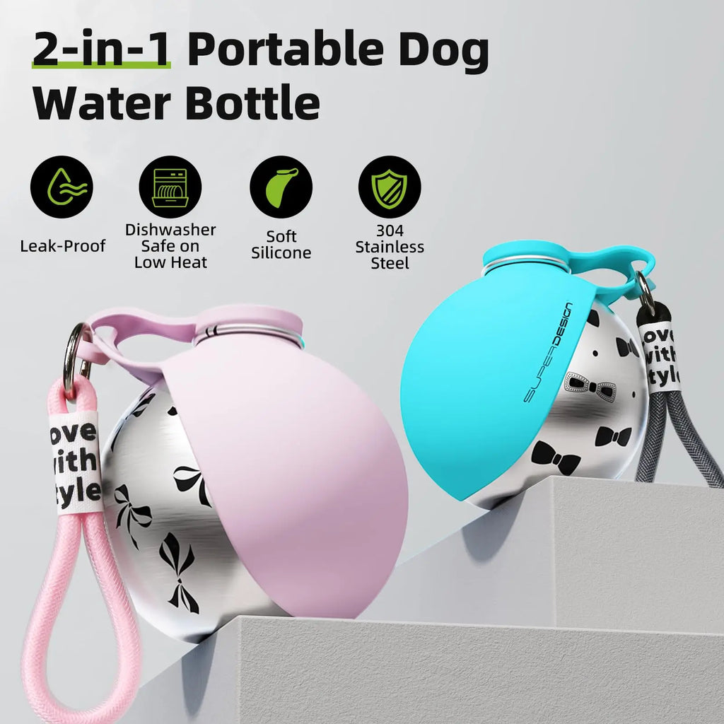 Portable Leak-Proof Dog Travel Water Bottle