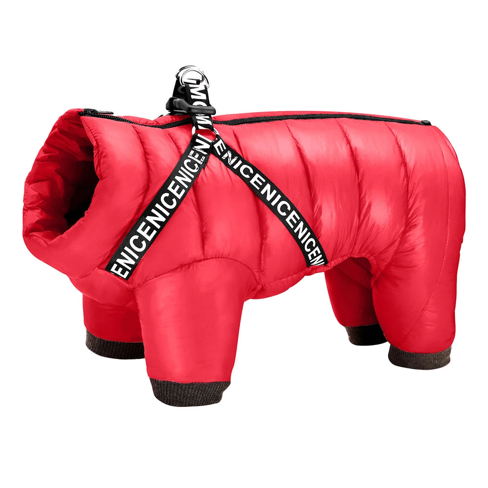 Super Warm Waterproof Jumpsuit for Dogs