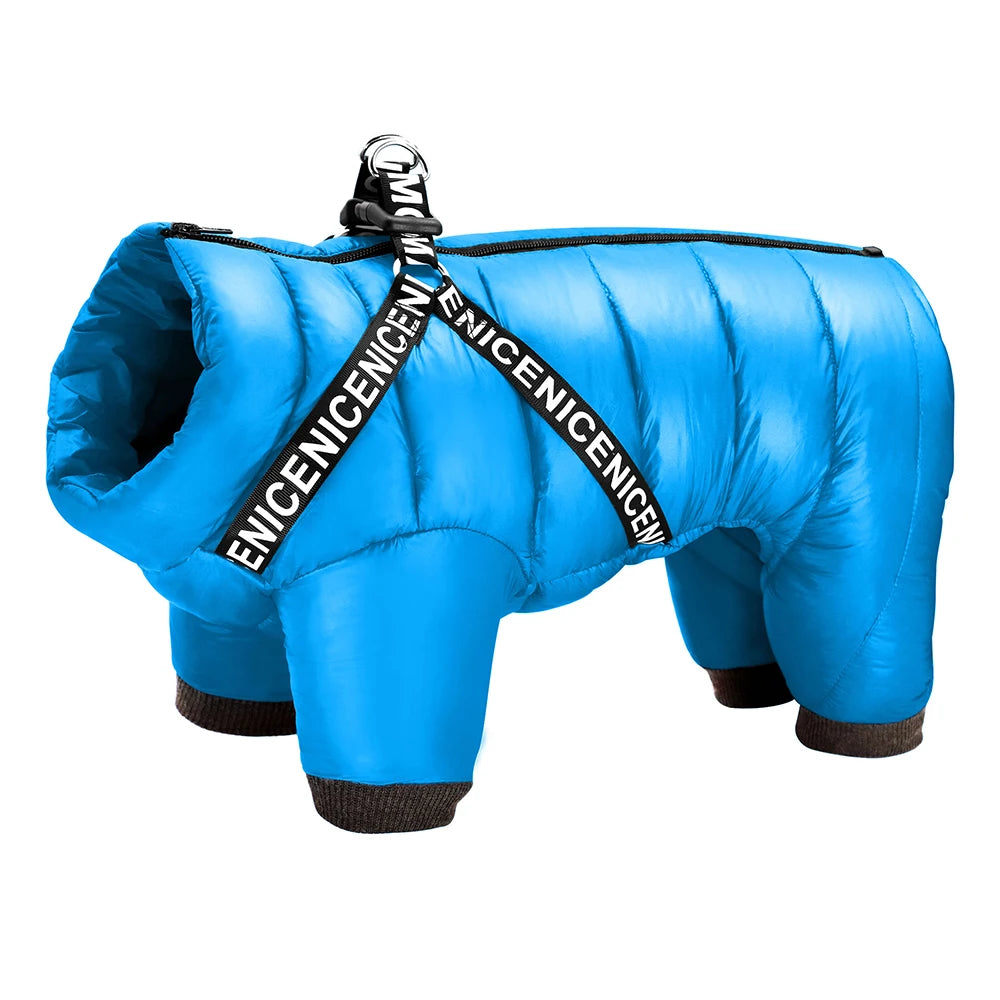 Super Warm Waterproof Jumpsuit for Dogs