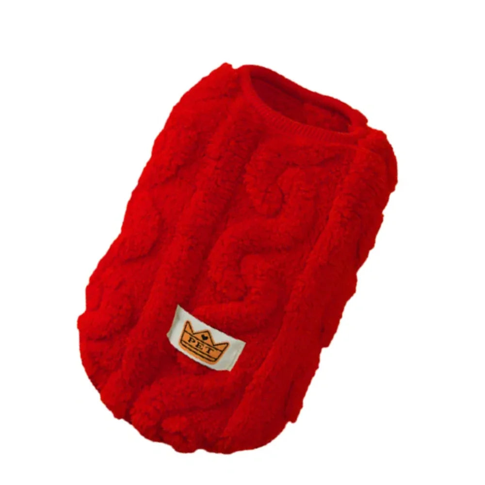 Warm Fleece Autumn Sweater for Pets