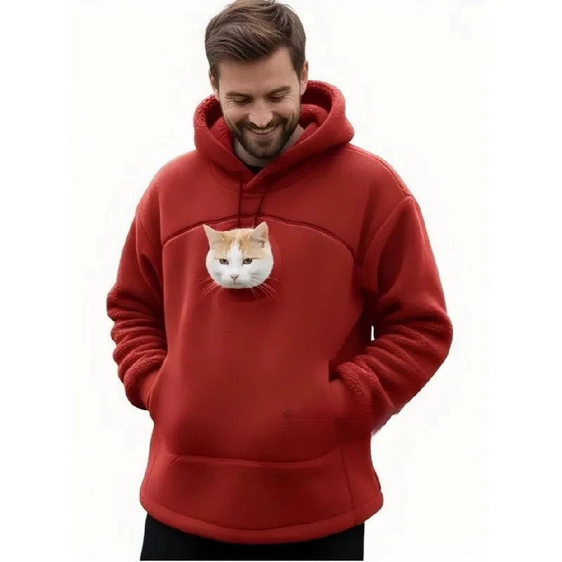 Pet Pocket Carrier Winter Sweatshirt