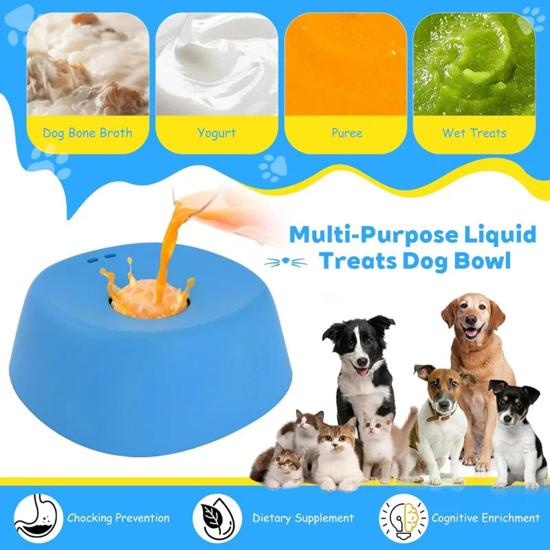 Slow Feeder Anti-Choke Non-Slip Dog Bowl