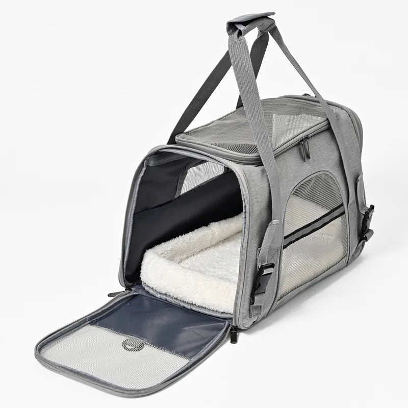 Foldable Breathable Pet Carrier Shoulder Bag