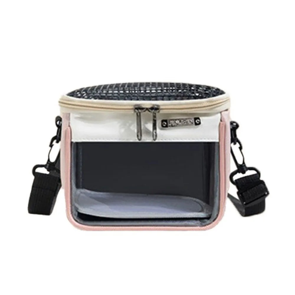 Breathable Clear-View Small Pet Carrier