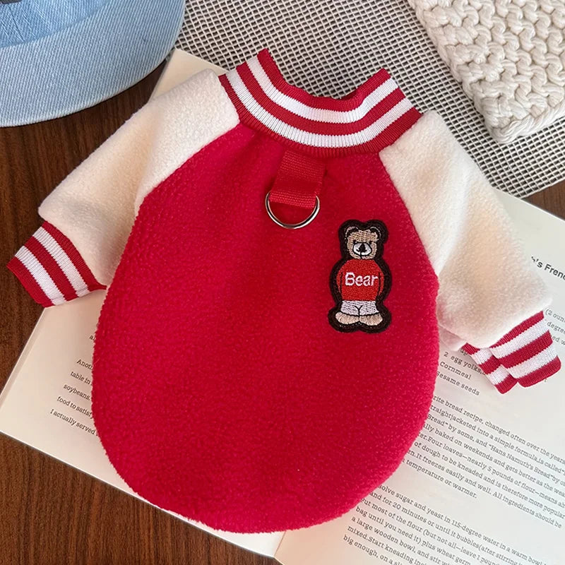 Thick Warm Sweatshirt Coat for Dogs