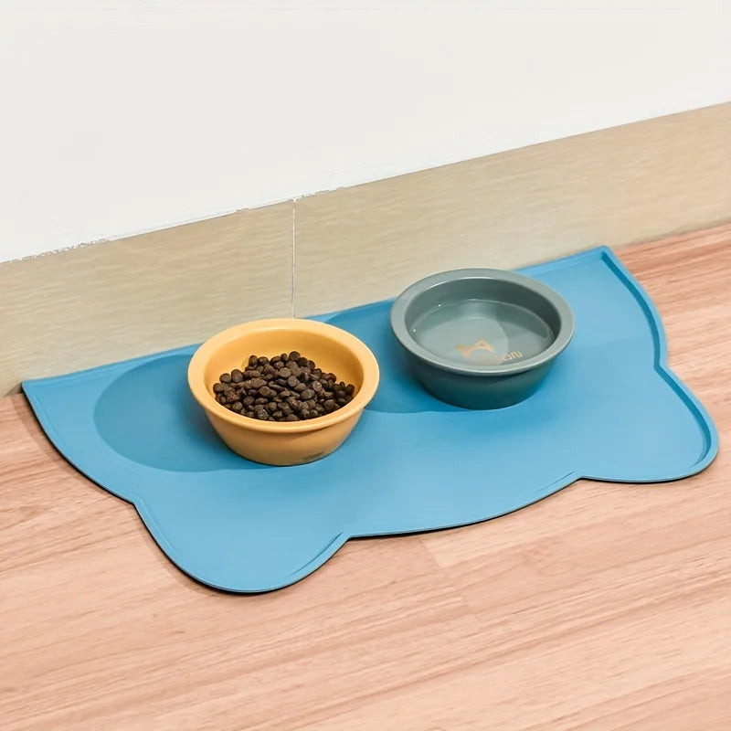 Silicone Waterproof Feeding Mat for Dogs Cats