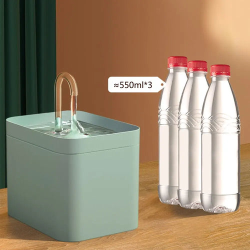 1.5L Electric Mute Filtered Cat Fountain