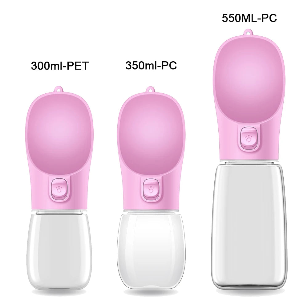 550ml Portable Outdoor Pet Water Bottle