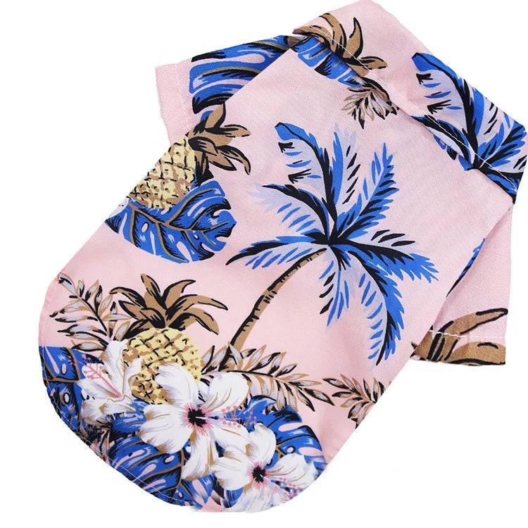 Tropical Beach Shirt for Small Dogs