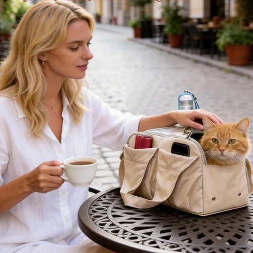39cm Breathable Pet Shoulder Tote