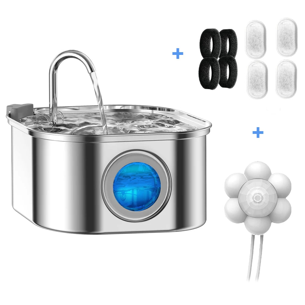 3.2L Smart Pet Water Fountain Dispenser
