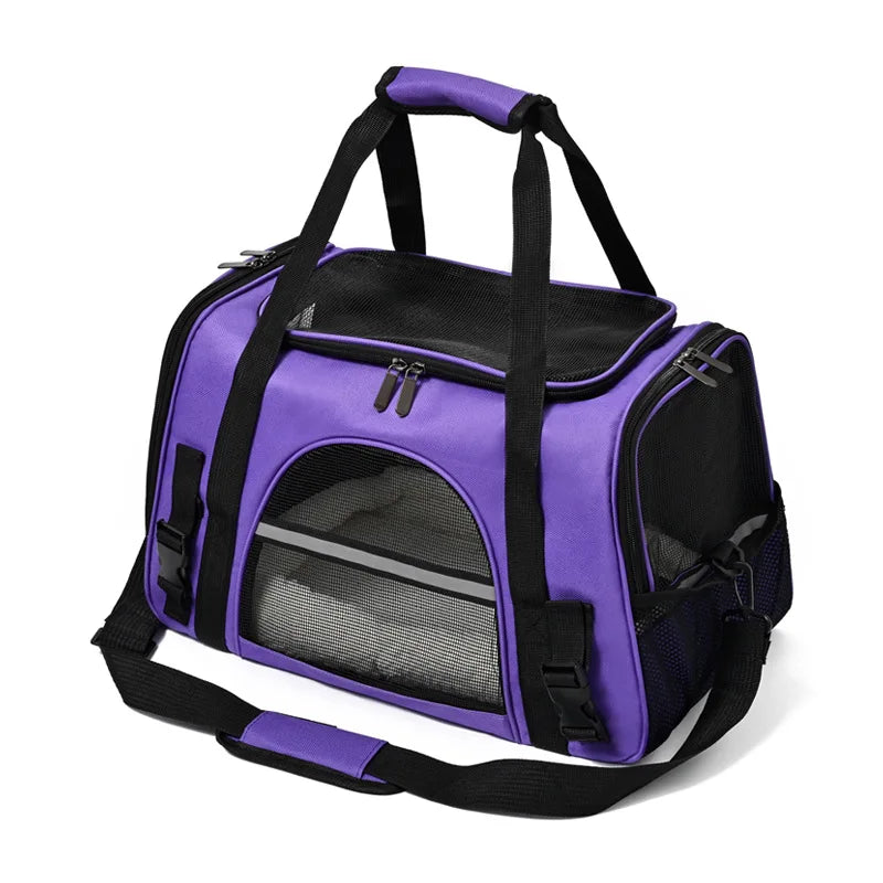 Foldable Breathable Pet Carrier Shoulder Bag