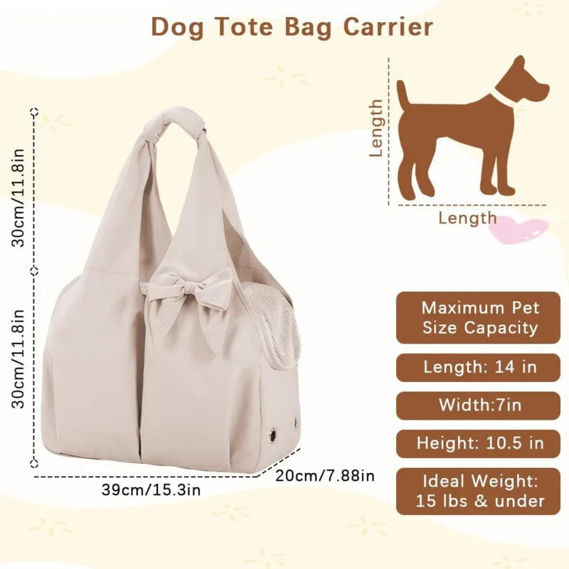 39cm Breathable Pet Shoulder Tote
