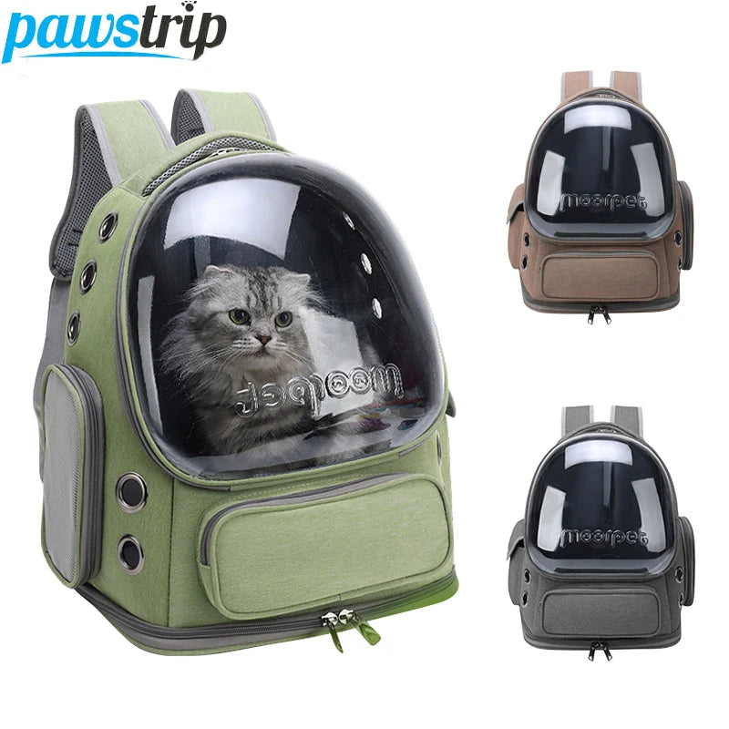 Transparent Cat Carrier Travel Backpack