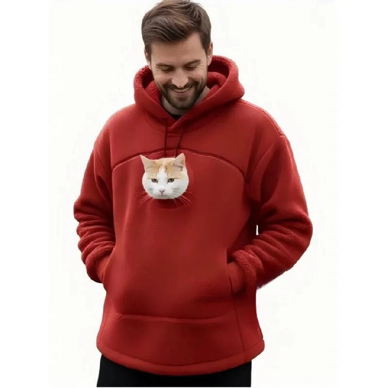 Pet Pocket Carrier Winter Sweatshirt