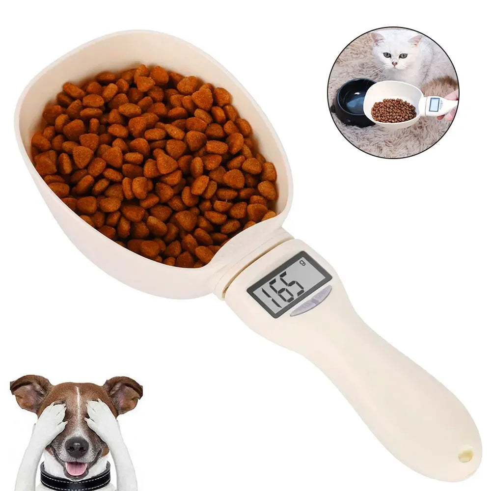 Digital Pet Food Measuring Scoop Scale