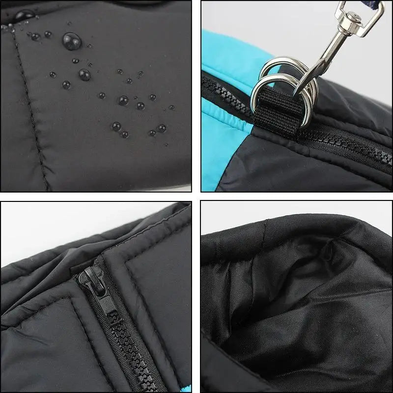 Windproof Waterproof Winter Jacket for Dogs