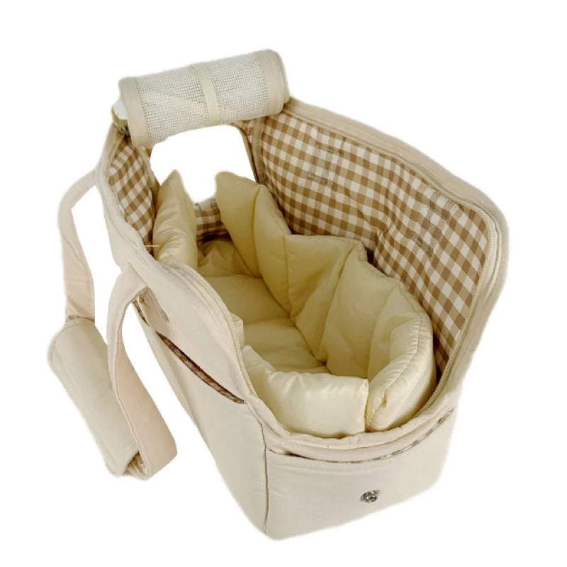 Portable Small Dog Shoulder Handbag