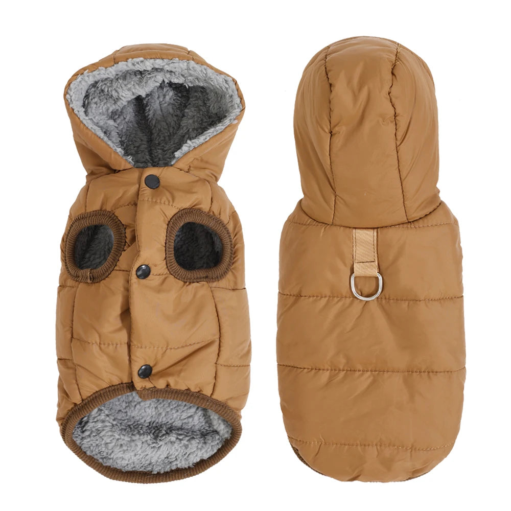 Windproof Cozy Fleece Jacket for Cats
