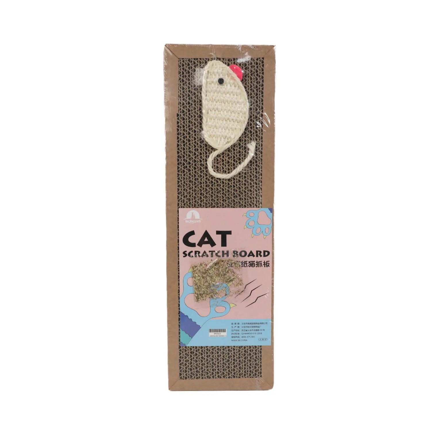 Cat Scratching Board Corrugated Claw Grinding Toy