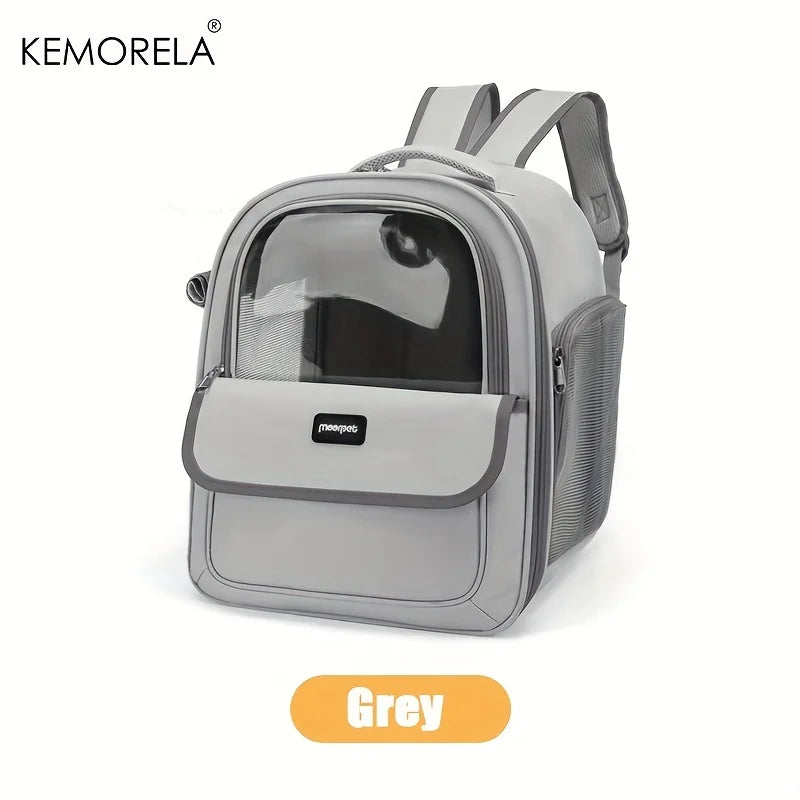 Foldable Mesh Pet Carrier Backpack