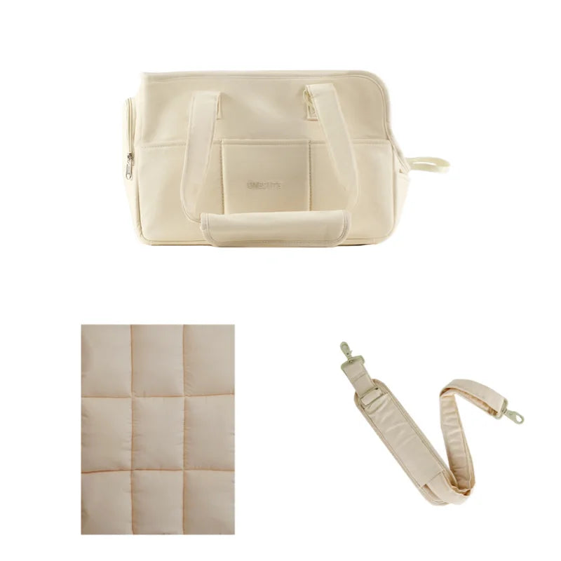 Portable Small Dog Shoulder Handbag