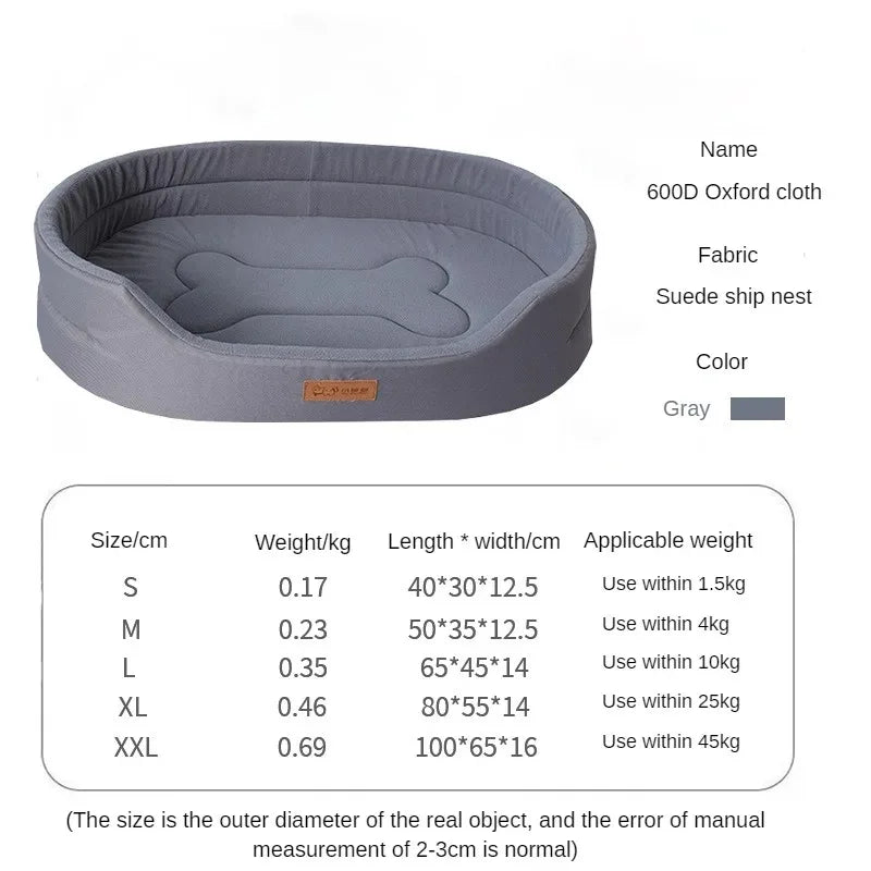 Fluffy Winter Pet Bed Sofa for Dogs