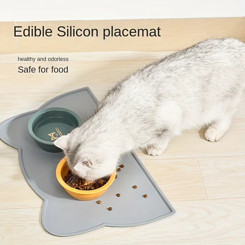 Silicone Waterproof Feeding Mat for Dogs Cats