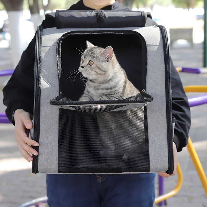 Lightweight Breathable Cat Carrier Backpack