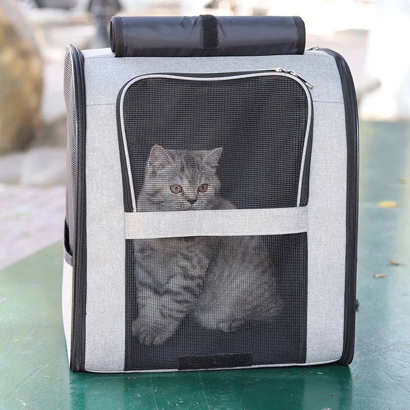 Lightweight Breathable Cat Carrier Backpack