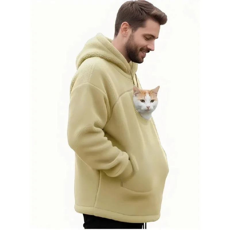 Pet Pocket Carrier Winter Sweatshirt