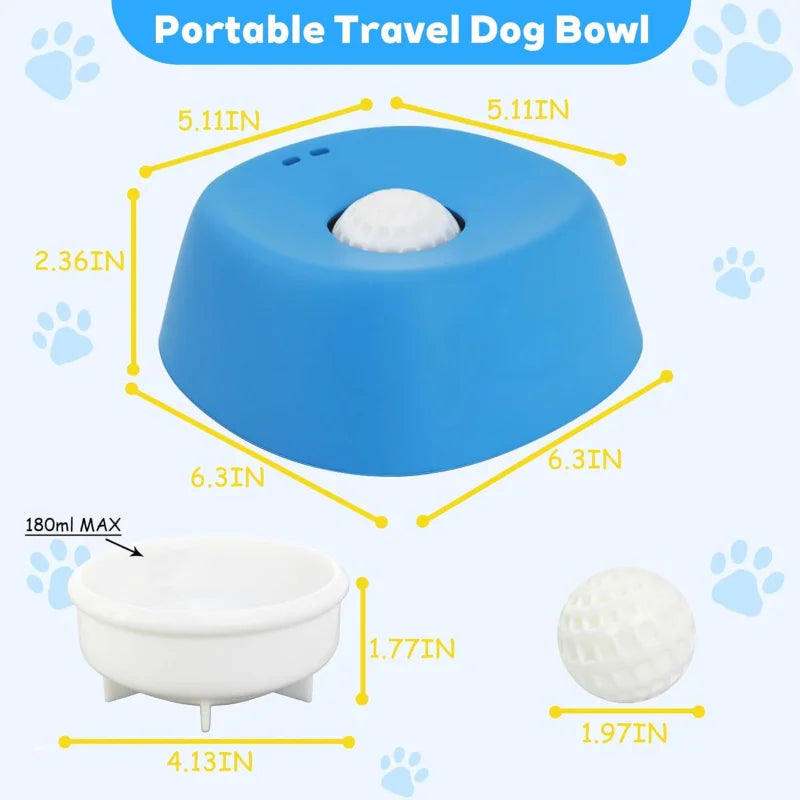 Slow Feeder Anti-Choke Non-Slip Dog Bowl