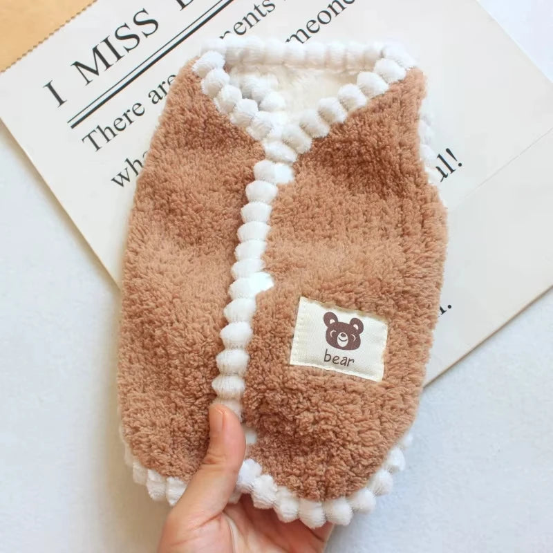 Soft Fleece Winter Jacket for Puppies