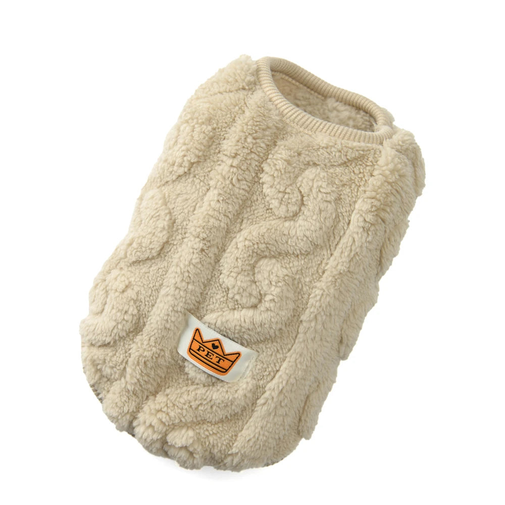 Warm Fleece Autumn Sweater for Pets