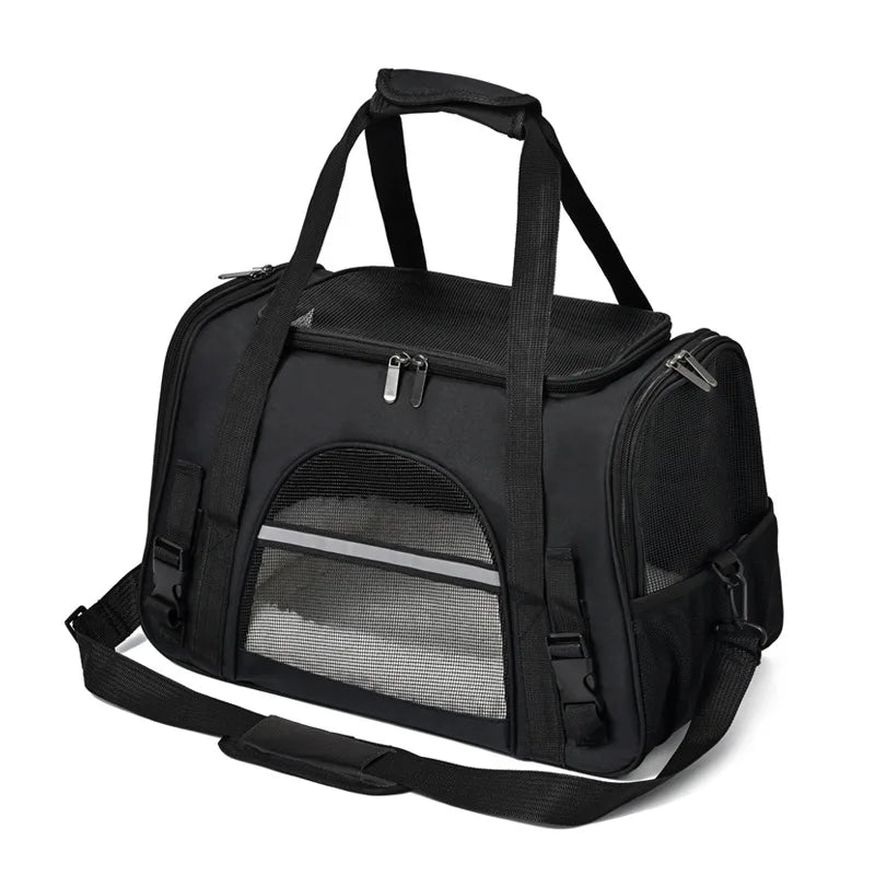 Foldable Breathable Pet Carrier Shoulder Bag