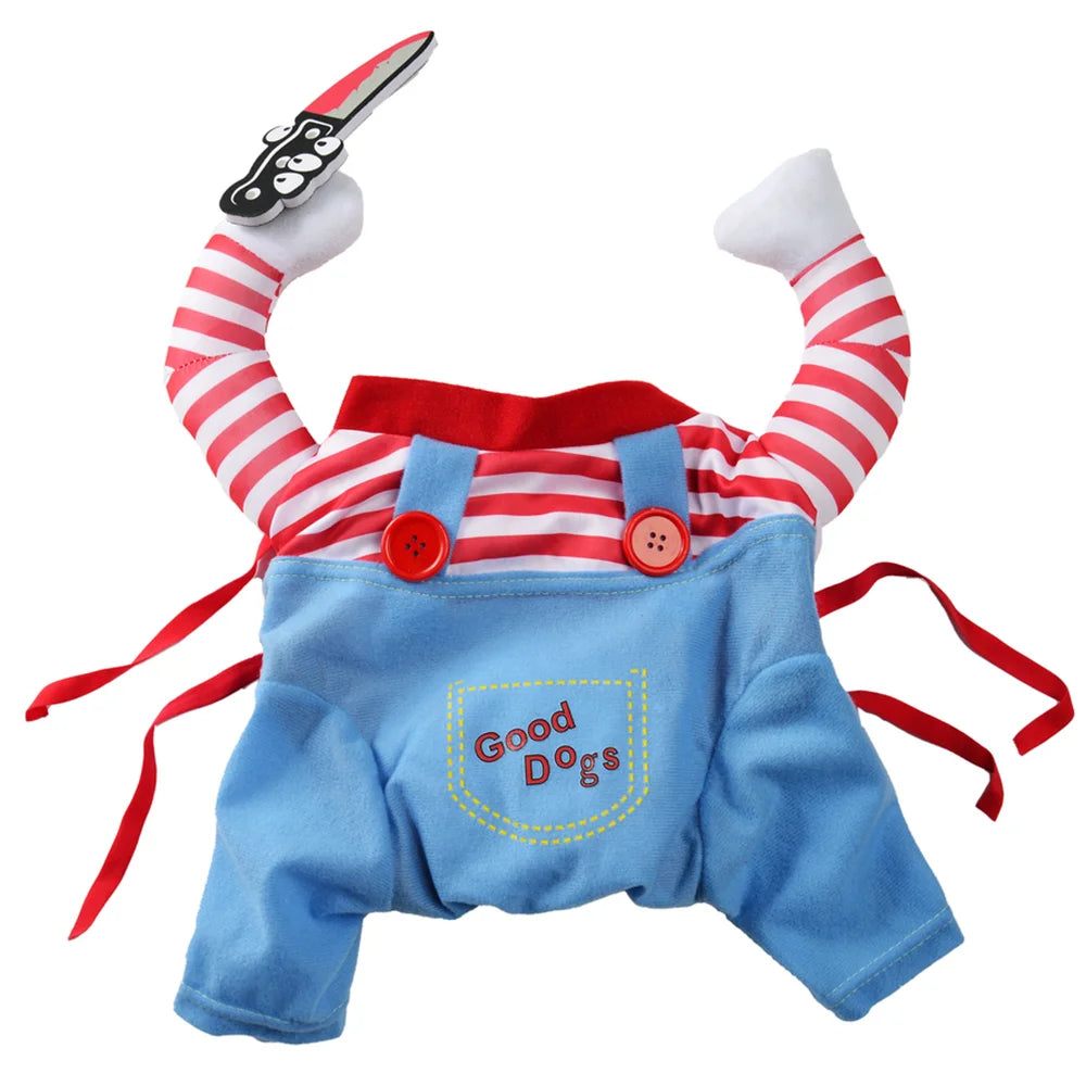 Spooky Halloween Cosplay Pullover for Dogs