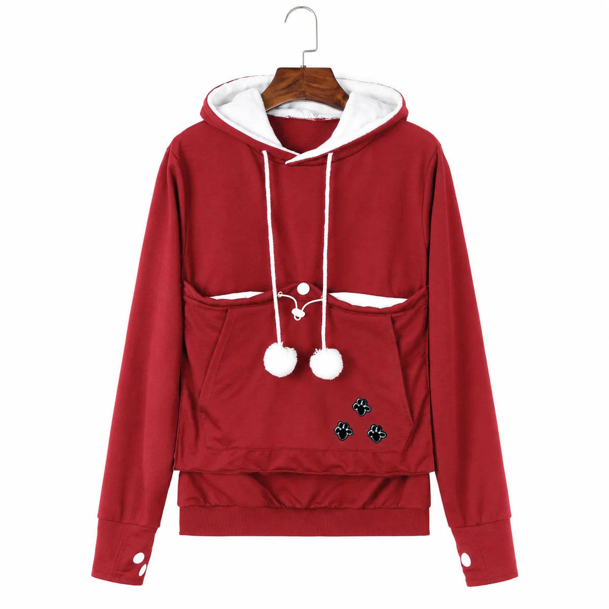 Oversized Warm Pet Pouch Hoodie II