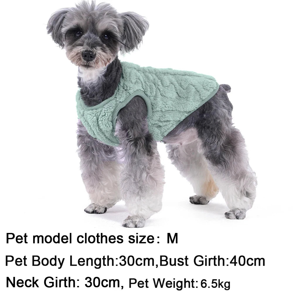 Warm Fleece Autumn Sweater for Pets