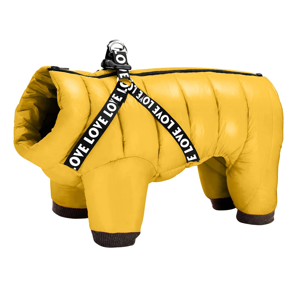 Super Warm Waterproof Jumpsuit for Dogs