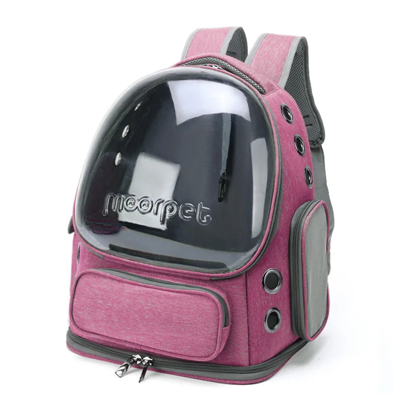 Transparent Cat Carrier Travel Backpack