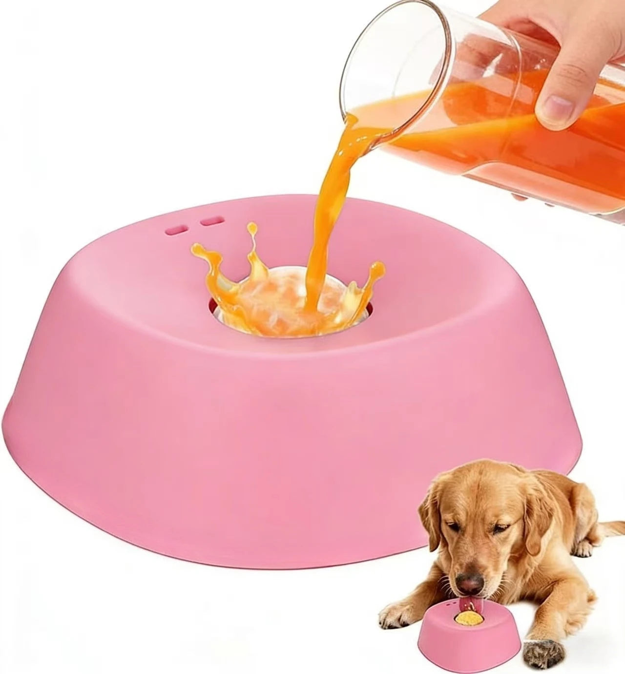 Slow Feeder Anti-Choke Non-Slip Dog Bowl