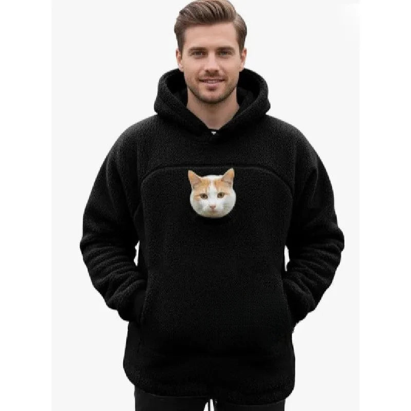 Pet Pocket Carrier Winter Sweatshirt