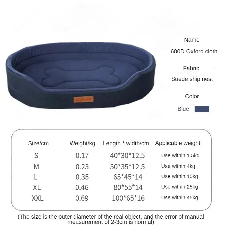 Fluffy Winter Pet Bed Sofa for Dogs