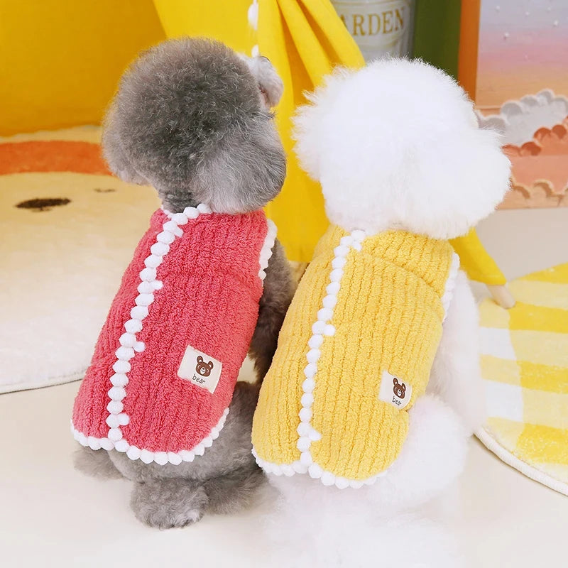 Soft Fleece Winter Jacket for Puppies