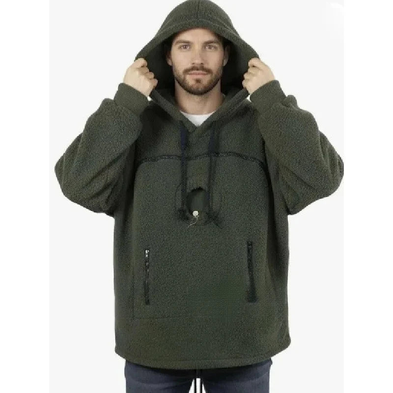 Pet Pocket Carrier Winter Sweatshirt
