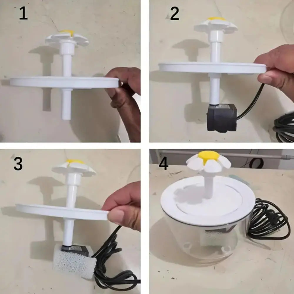 1200mL USB Electric Filtered Pet Fountain