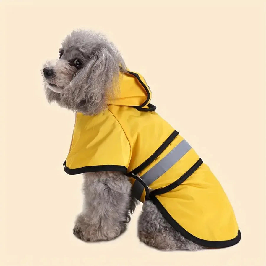 Adjustable Waterproof Windproof Dog Rain Coat