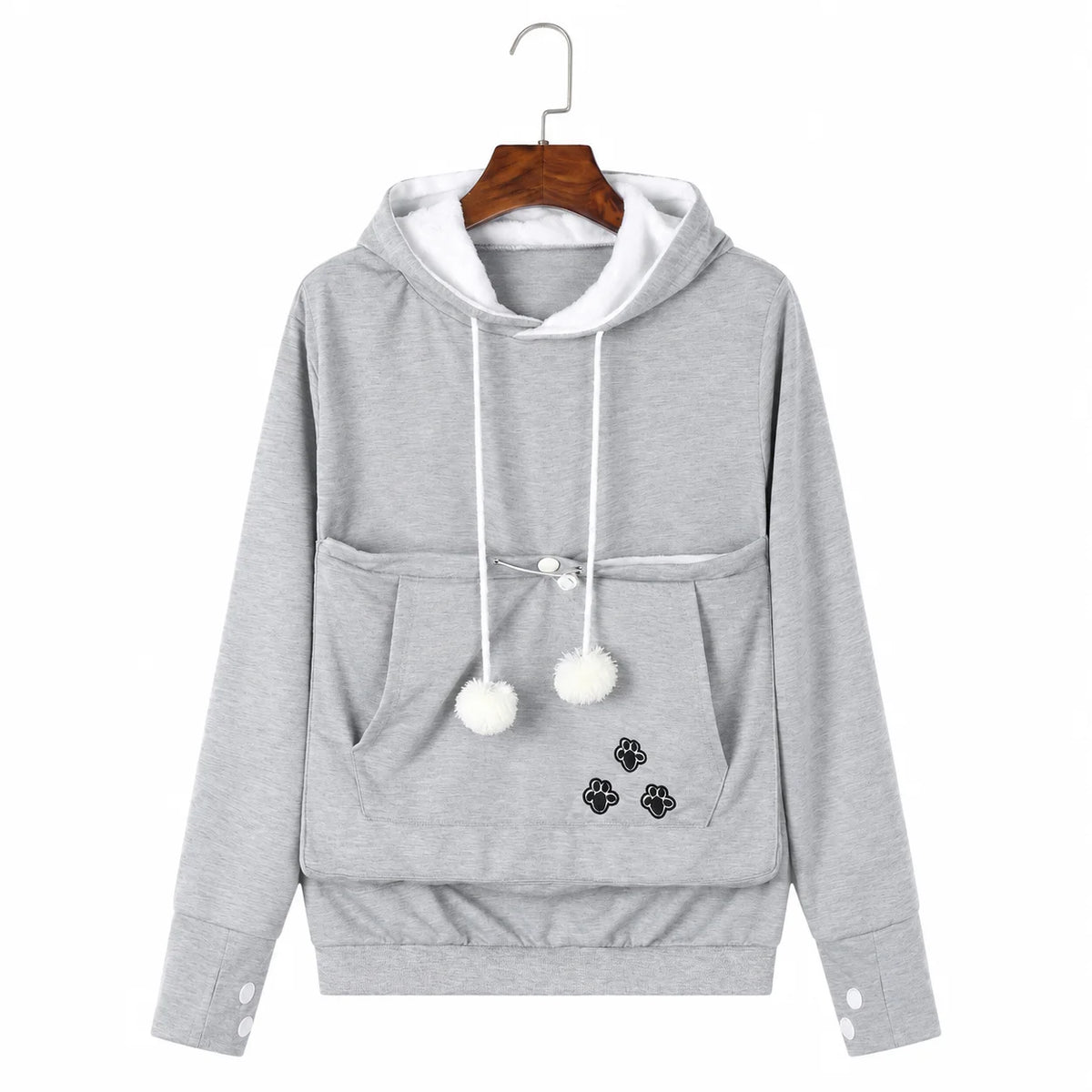 Oversized Warm Pet Pouch Hoodie II
