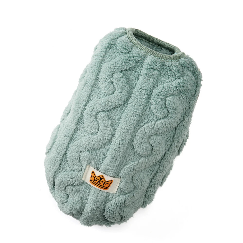 Warm Fleece Autumn Sweater for Pets